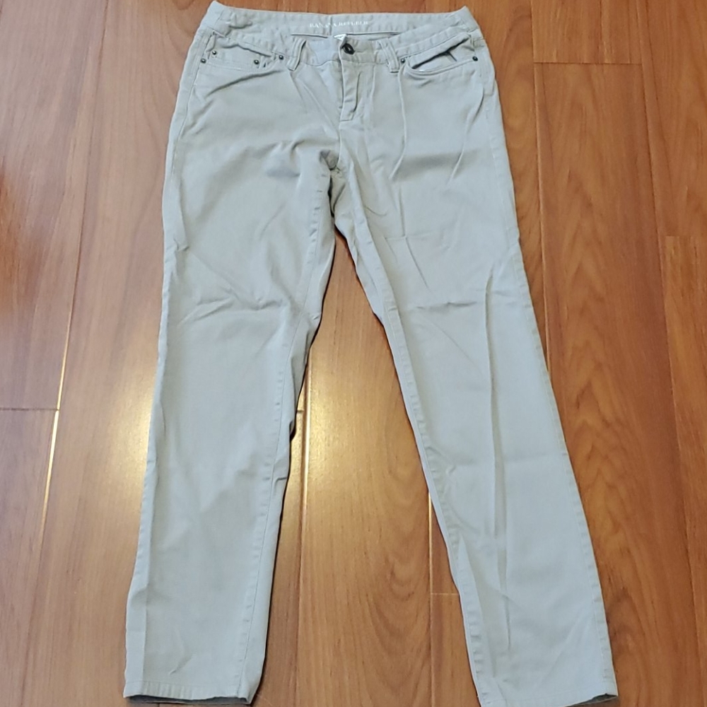Banana Republic Gray Skinny Jeans Petite 2